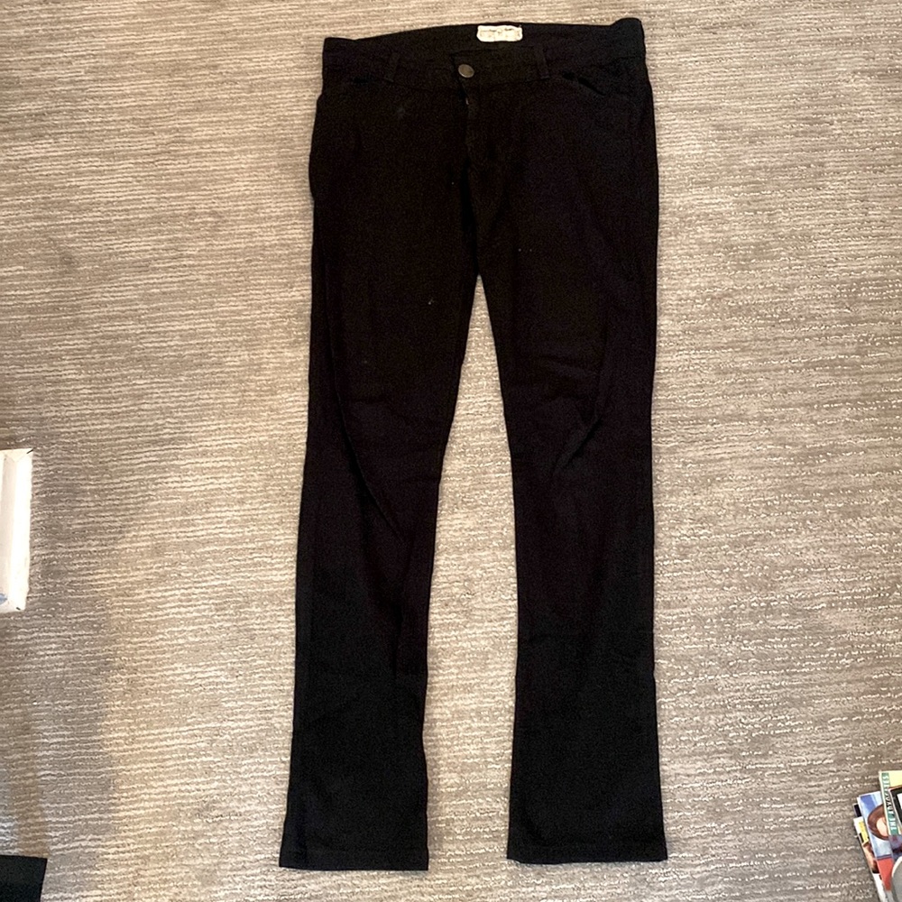 Current Elliot black stretch ankle pant